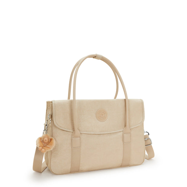KIPLING Small working bag (with removable shoulderstrap) Female Sparkled Beige Superworker S I4555-5DV