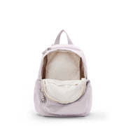 KIPLING-Delia Mini-Small Backpack-Gleam Silver-I4563-K6G