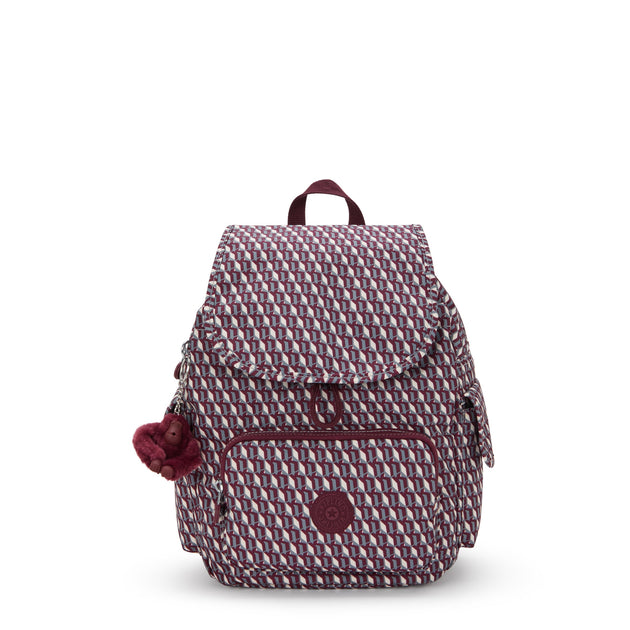 KIPLING Small backpack Female 3Dk Wine City Pack S I4581-1PB – Kipling ...