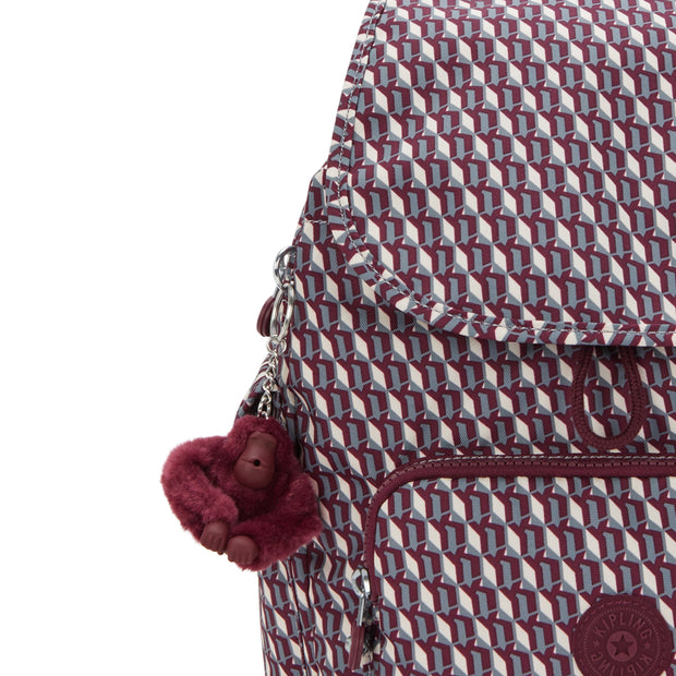 KIPLING Small backpack Female 3Dk Wine City Pack S I4581-1PB