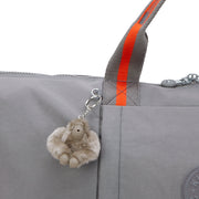 KIPLING Large weekender (with trolley sleeve and removable shoulderstrap) Unisex Inviting Grey Bori I4582-8DH