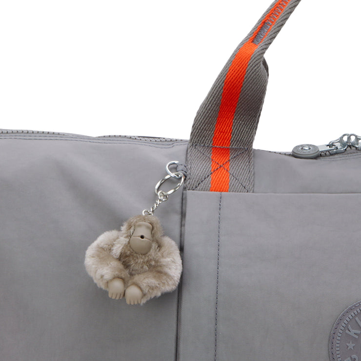 KIPLING Large weekender (with trolley sleeve and removable shoulderstrap) Unisex Inviting Grey Bori I4582-8DH