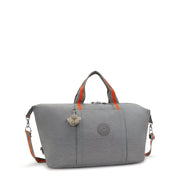 KIPLING Large weekender (with trolley sleeve and removable shoulderstrap) Unisex Inviting Grey Bori I4582-8DH