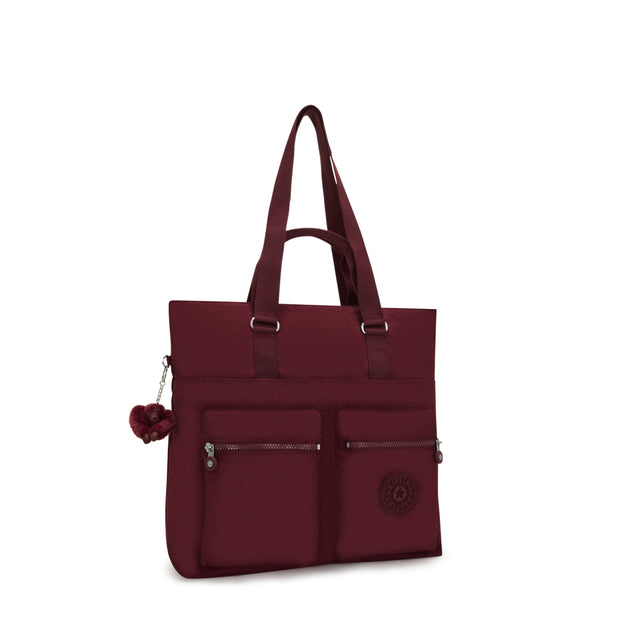KIPLING Large tote Female Lounge Wine India I4609-5FW