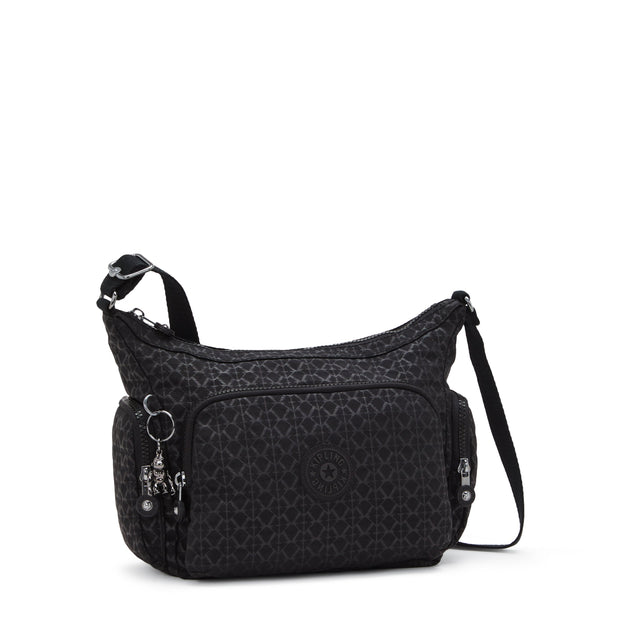 KIPLING-Gabb S-Medium Crossbody Bag with Adjustable Straps-Signature Emb-I4611-K59