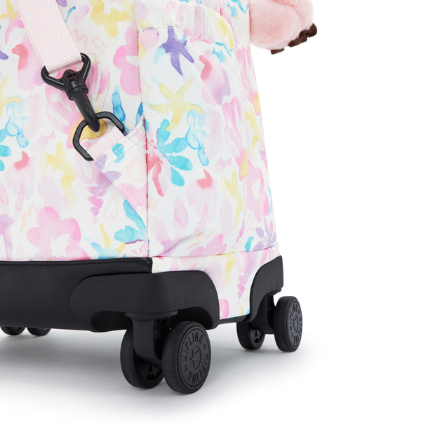 KIPLING Large wheeled backpack (with laptop compartment) Female Aqua Sea New Zea I4674-4ES