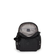 KIPLING-City Zip Mini-Mini Backpack with Adjustable Straps-Signature Emb-I4697-K59