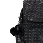 KIPLING-City Zip Mini-Mini Backpack with Adjustable Straps-Signature Emb-I4697-K59