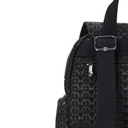 KIPLING-City Zip Mini-Mini Backpack with Adjustable Straps-Signature Emb-I4697-K59