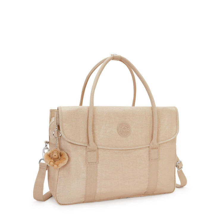 KIPLING Working bag (with removable shoulderstrap) Female Sparkled Beige Superworker I4718-5DV