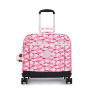 KIPLING Large wheeled bag Female Pink Palm New Storia I4847-1BV