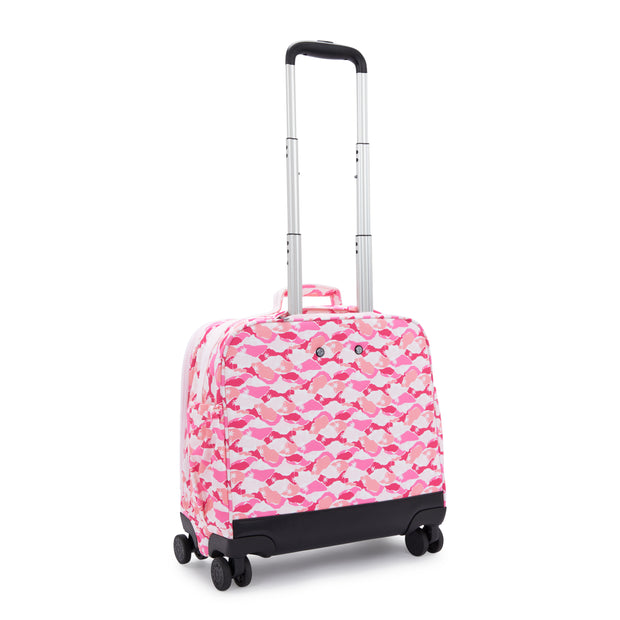 KIPLING Large wheeled bag Female Pink Palm New Storia I4847-1BV