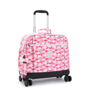 KIPLING Large wheeled bag Female Pink Palm New Storia I4847-1BV