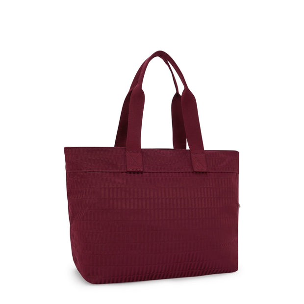 KIPLING Large Tote Female Maroon Tile Jq Colissa Up I4895-9HX