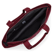 KIPLING Large Tote Female Maroon Tile Jq Colissa Up I4895-9HX