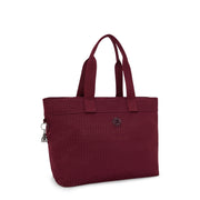 KIPLING Large Tote Female Maroon Tile Jq Colissa Up I4895-9HX