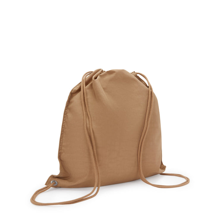 KIPLING Medium backpack (with drawstring) Unisex Early Tan C Supertaboo I4971-7CT