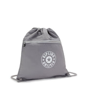 KIPLING Medium backpack (with drawstring) Female Inviting Grey C Supertaboo I4971-Y00