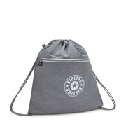 KIPLING Medium backpack (with drawstring) Female Inviting Grey C Supertaboo I4971-Y00