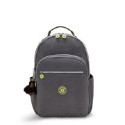 KIPLING Large backpack Unisex Back To Grey Seoul I5140-1DX
