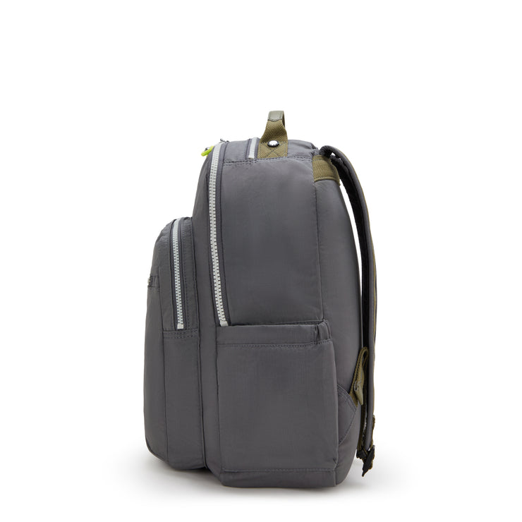 KIPLING Large backpack Unisex Back To Grey Seoul I5140-1DX