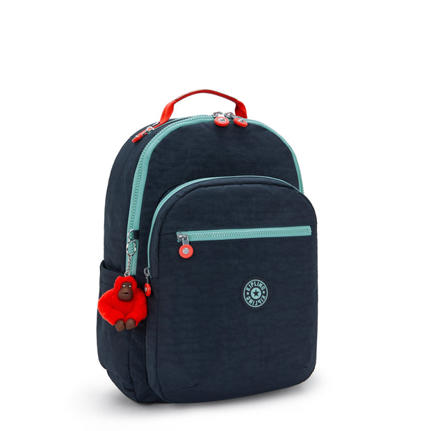 KIPLING Large Backpack Unisex Cosmo Blue C Seoul I5140-2FT