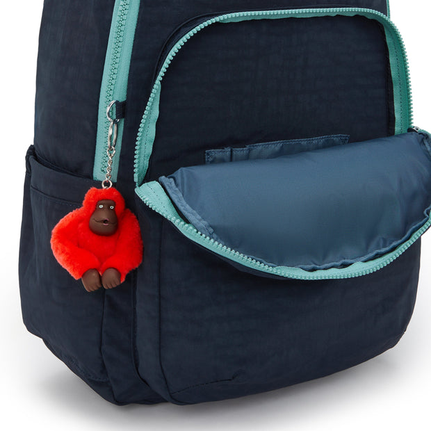 KIPLING Large Backpack Unisex Cosmo Blue C Seoul I5140-2FT