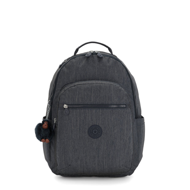 KIPLING Large backpack Unisex Marine Navy Seoul I5179-58C