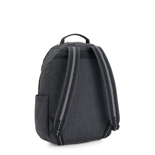 KIPLING Large backpack Unisex Marine Navy Seoul I5179-58C