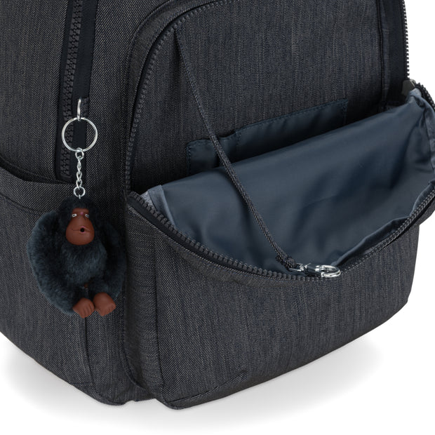 KIPLING Large backpack Unisex Marine Navy Seoul I5179-58C