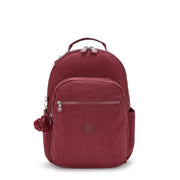 KIPLING Large backpack Female Lounge Wine Seoul I5210-5FW