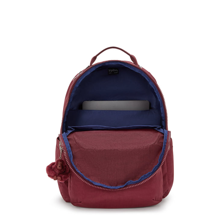 KIPLING Large backpack Female Lounge Wine Seoul I5210-5FW