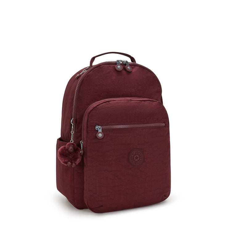KIPLING Large backpack Female Lounge Wine Seoul I5210-5FW
