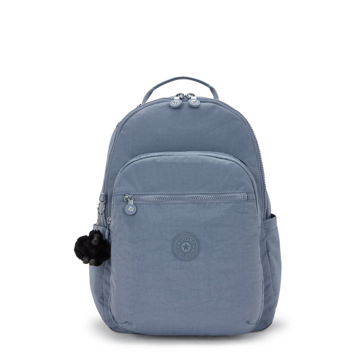 KIPLING Large backpack Unisex Blue Stone Seoul I5210-6FB