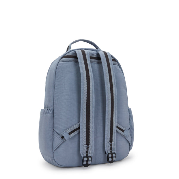 KIPLING Large backpack Unisex Blue Stone Seoul I5210-6FB