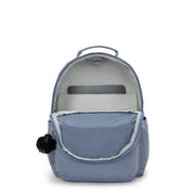 KIPLING Large backpack Unisex Blue Stone Seoul I5210-6FB