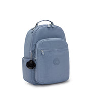 KIPLING Large backpack Unisex Blue Stone Seoul I5210-6FB