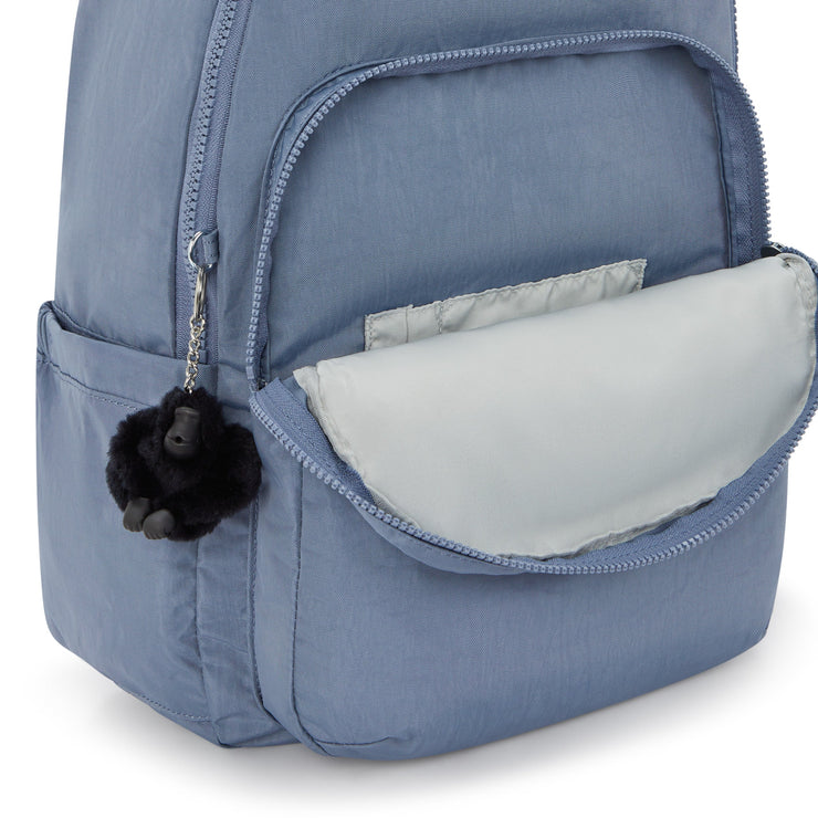 KIPLING Large backpack Unisex Blue Stone Seoul I5210-6FB