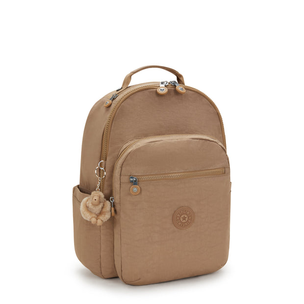 KIPLING Large backpack Unisex Early Tan Seoul I5210-7CN