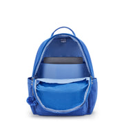 KIPLING-Seoul-Large Backpack-Havana Blue-I5210-JC7