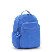 KIPLING-Seoul-Large Backpack-Havana Blue-I5210-JC7