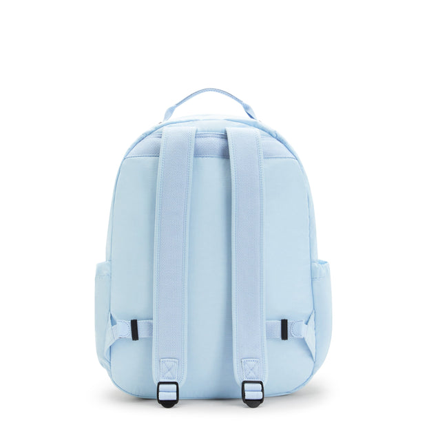 KIPLING-Seoul-Large Backpack-Frost Blue Bl-I5210-LZ8