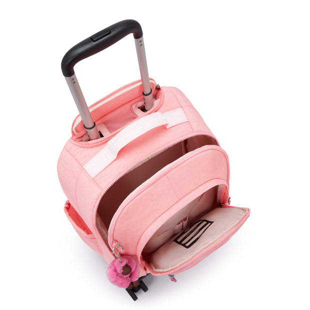 KIPLING Large wheeled backpack (with laptop compartment) Female Coral Sea New Zea I5246-24O