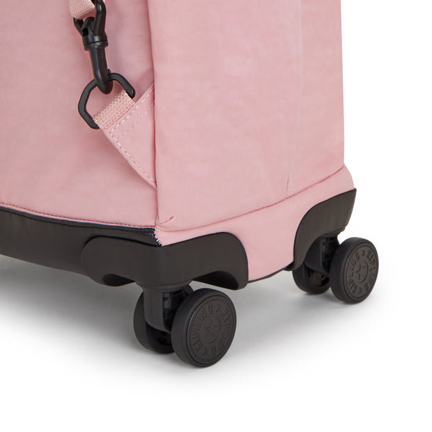 KIPLING Large wheeled backpack (with laptop compartment) Female Bridal Rose New Zea I5246-46Y
