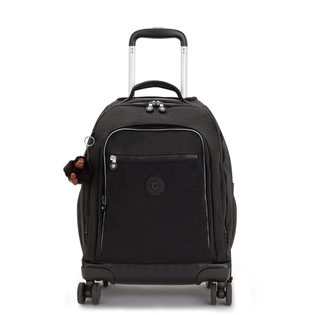 KIPLING Large wheeled backpack (with laptop compartment) Unisex True Black New Zea I5246-J99