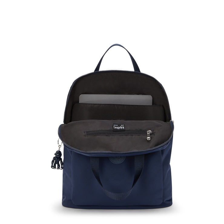 KIPLING Medium backpack (with laptop compartment) Female Infinite Blue Kazuki I5306-3HK
