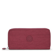 KIPLING Large wallet Female Lounge Wine Money World I5411-5FW