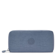 KIPLING Large wallet Female Blue Stone Money World I5411-6FB