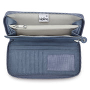 KIPLING Large wallet Female Blue Stone Money World I5411-6FB