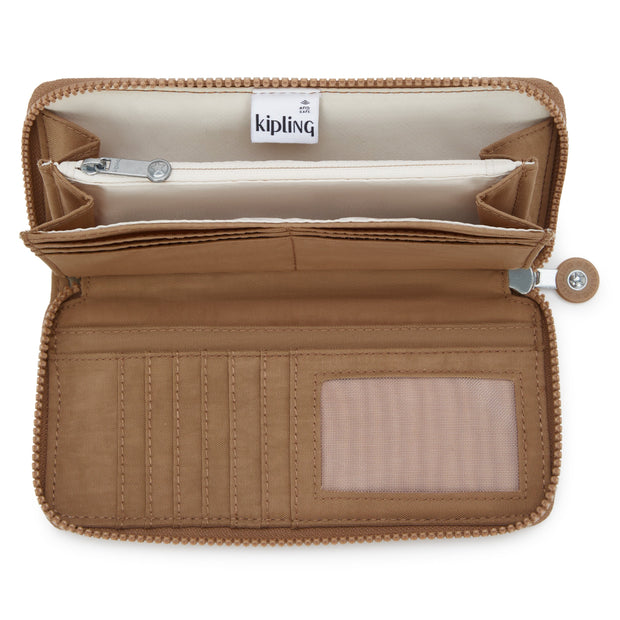 KIPLING Large wallet Female Early Tan Money World I5411-7CN